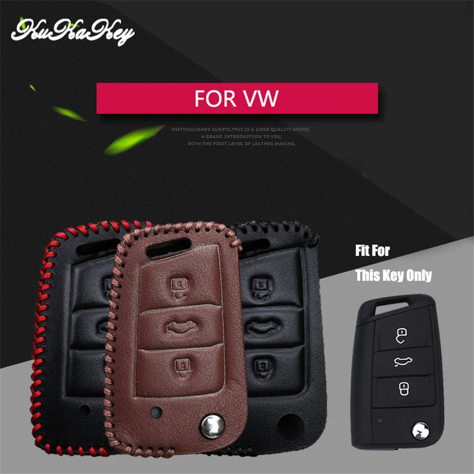 Car Key Cover Case For Volkswagen VW (14)