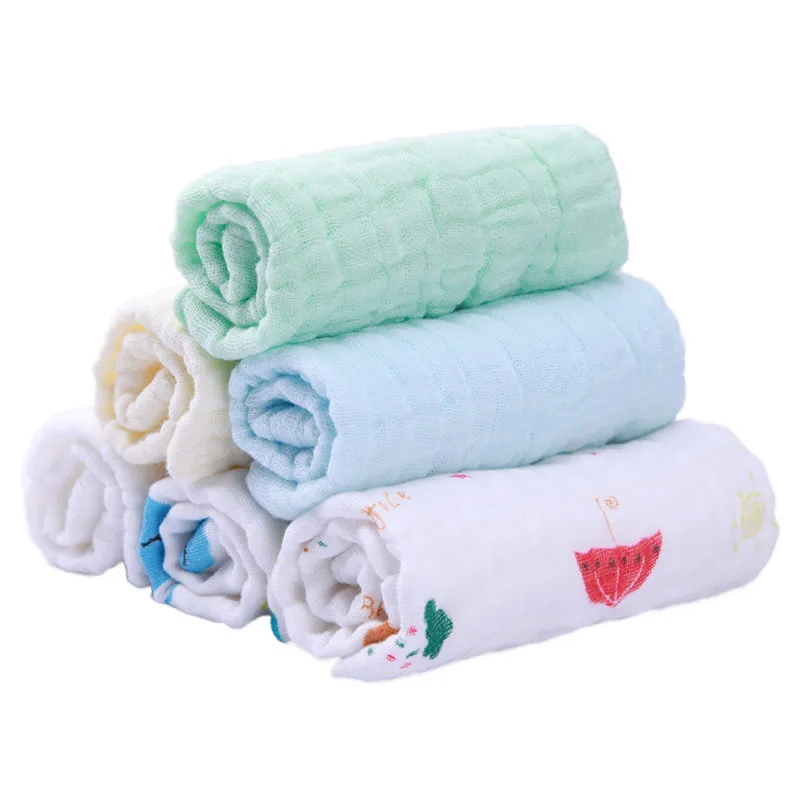 6pcs/Set Soft Cartoon Baby Washing Towel 6 Layers Gauze Child Absorbent Cotton Feeding Saliva Towel Kids Face Towel Handkerchief
6pcs/Set Soft Cartoon Baby Washing Towel 6 Layers Gauze Child Absorbent Cotton Feeding Saliva Towel Kids Face Towel Handkerchief