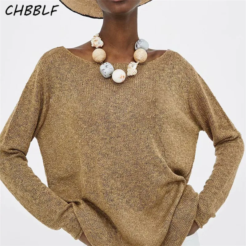 CHBBLF women basic solid knitted loose sweater long sleeve pullovers female casual wear tops WDD8581
CHBBLF women basic solid knitted loose sweater long sleeve pullovers female casual wear tops WDD8581