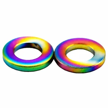 Ti O Ring Washer for Motorcycle Bicycle M5 M6 M8 M10 Titanium Gasket Ti/Gold Color Multicolor Ti Gaskets Ti Fastener 12/60pcs
Ti O Ring Washer for Motorcycle Bicycle M5 M6 M8 M10 Titanium Gasket Ti/Gold Color Multicolor Ti Gaskets Ti Fastener 12/60pcs