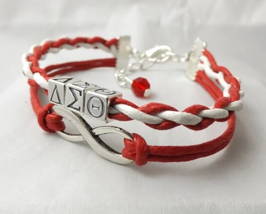 Delta Sigma Theta Sorority Infinity Bracelet Handcrafted DST handmade bracelet 1pc free shipping
Delta Sigma Theta Sorority Infinity Bracelet Handcrafted DST handmade bracelet 1pc free shipping
