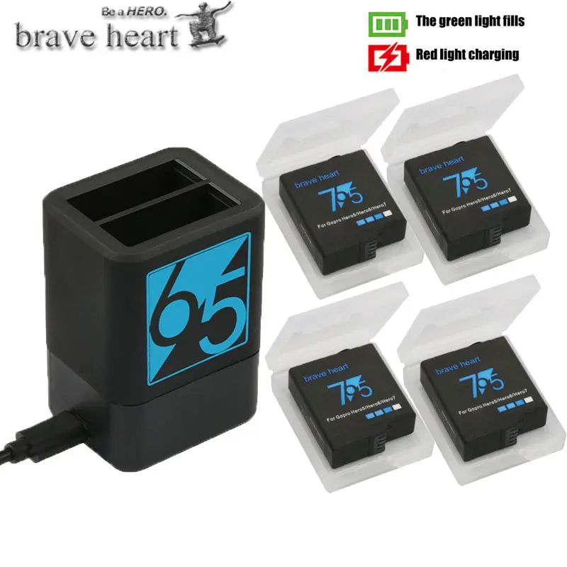 batterie Hero5 Hero6 hero 7 Battery + USB Dual Port Charger For GoPro Go pro Hero 5 6 7 hero6 hero7 black Camera Accessories
batterie Hero5 Hero6 hero 7 Battery + USB Dual Port Charger For GoPro Go pro Hero 5 6 7 hero6 hero7 black Camera Accessories