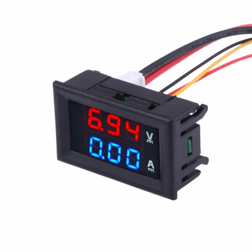 Mini LED Digital Voltmeter Ammeter Detector DC 0-100V 0-10A Current Voltage Panel Meter Gauge Tester LCD Display Monitor
Mini LED Digital Voltmeter Ammeter Detector DC 0-100V 0-10A Current Voltage Panel Meter Gauge Tester LCD Display Monitor