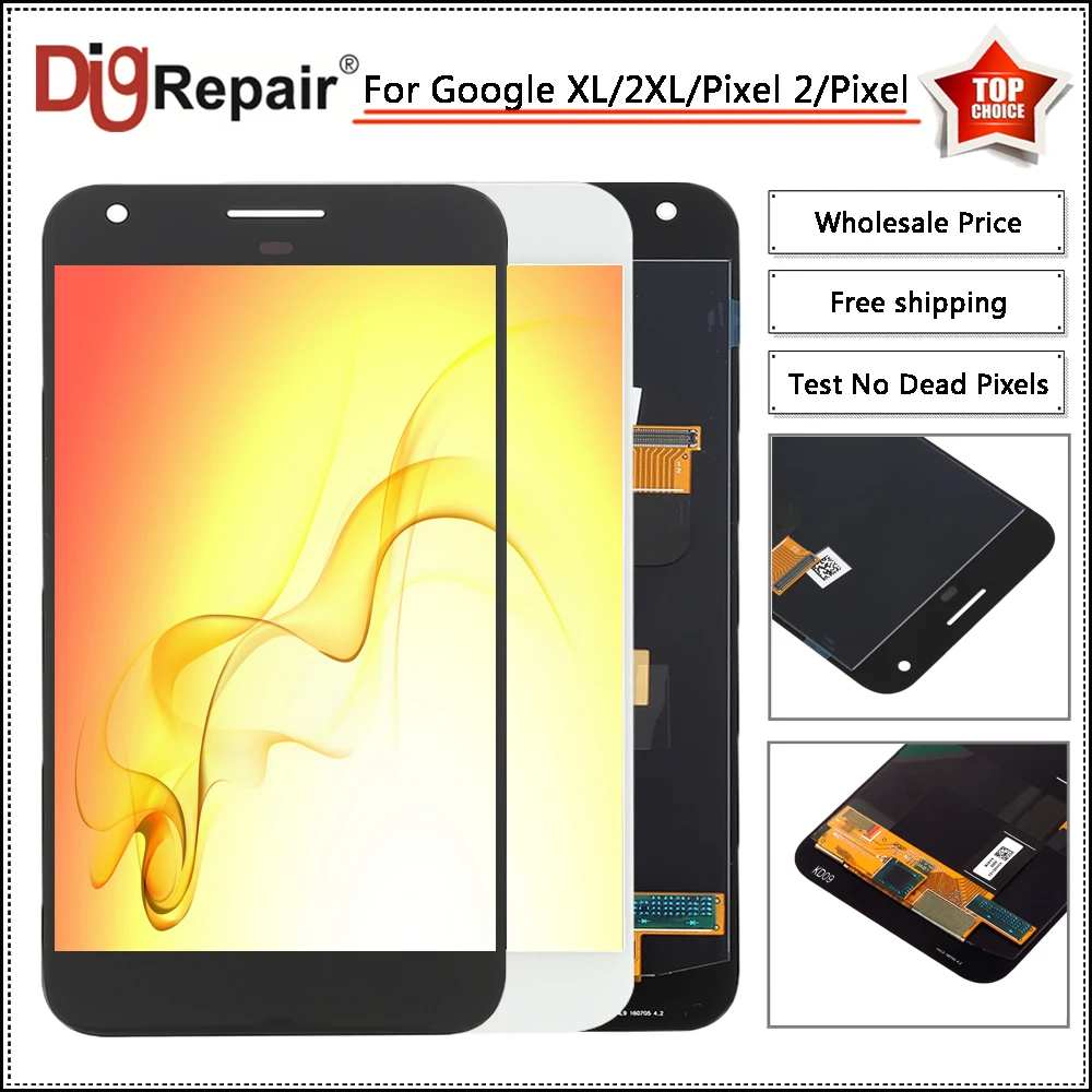 For Google Pixel XL LCD Display Touch Screen Digitizer For HTC Nexus M1 lcd Assembly Replacement Parts For Google Pixel 2 XL LCD
For Google Pixel XL LCD Display Touch Screen Digitizer For HTC Nexus M1 lcd Assembly Replacement Parts For Google Pixel 2 XL LCD