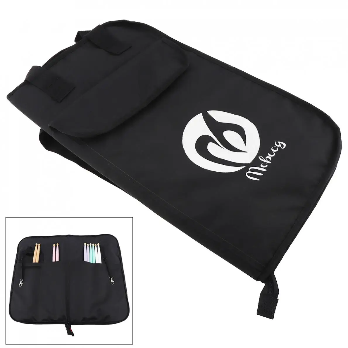 Black Canvas Drumstick Bag Backpack Jazz Drum Sticks Music Book Storage Case Holder Large Capacity Handbag
Black Canvas Drumstick Bag Backpack Jazz Drum Sticks Music Book Storage Case Holder Large Capacity Handbag