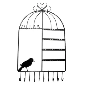 New Birdcage Wall Holder For Jewellery Necklace Earrings Bracelet Display 
New Birdcage Wall Holder For Jewellery Necklace Earrings Bracelet Display
