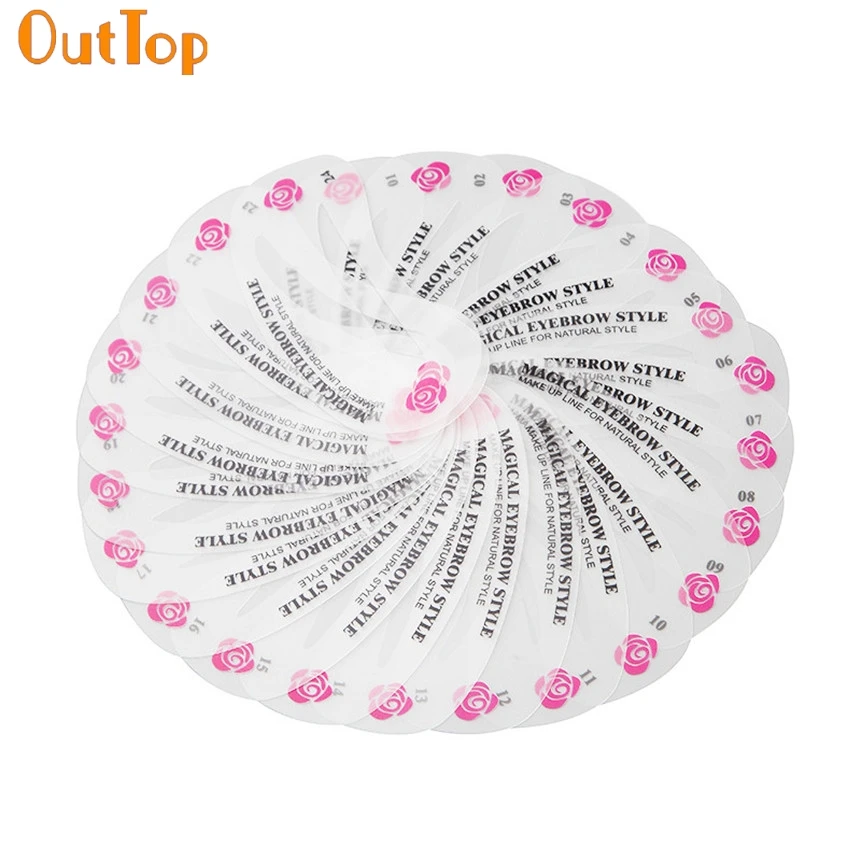OutTop OutTop Love Beauty Female 24 Styles Eyebrow Stencils Grooming Kit Makeup Shaper Set Template Tool Drop Shipping 70831
OutTop OutTop Love Beauty Female 24 Styles Eyebrow Stencils Grooming Kit Makeup Shaper Set Template Tool Drop Shipping 70831