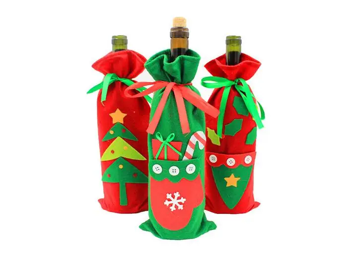 30cm*15cm Christmas Wine Bottle Bag Dinner Party Decoration Red Deer Christmas Tree Santa Claus Bottle Cover Bag Christmas
30cm*15cm Christmas Wine Bottle Bag Dinner Party Decoration Red Deer Christmas Tree Santa Claus Bottle Cover Bag Christmas