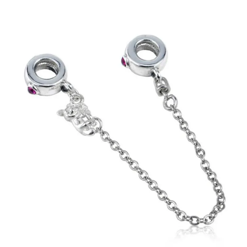 Fits Pandora Bracelets 925 sterling silver accessories Europe and America The New DIY bead Accessories Bear Security chain
Fits Pandora Bracelets 925 sterling silver accessories Europe and America The New DIY bead Accessories Bear Security chain