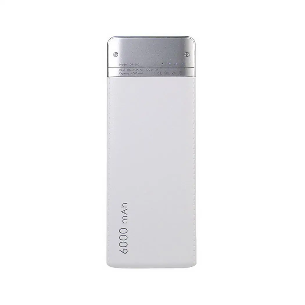 6000mAh Portable Polymer Power Bank Charger USB Cable >500 Times Outdoor, Home, Office External 55 % Battery
6000mAh Portable Polymer Power Bank Charger USB Cable >500 Times Outdoor, Home, Office External 55 % Battery