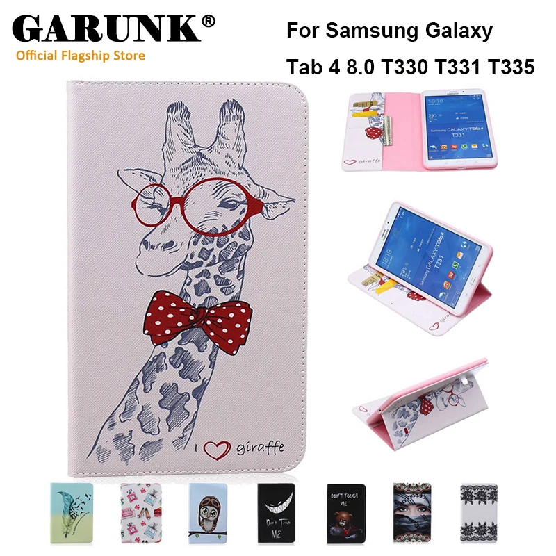 Case for Samsung Galaxy Tab 4 T330 T331 T335,GARUNK Colorful Flip Protective Leather Stand Holder for SM-T330 8.0''Tablet Cover
Case for Samsung Galaxy Tab 4 T330 T331 T335,GARUNK Colorful Flip Protective Leather Stand Holder for SM-T330 8.0''Tablet Cover