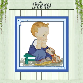 lovely baby,Boy and dog,Counted printed on the canvas DMC 14CT 11CT Cross Stitch Needlework kit,Embroidery Set,House wall Decor
lovely baby,Boy and dog,Counted printed on the canvas DMC 14CT 11CT Cross Stitch Needlework kit,Embroidery Set,House wall Decor