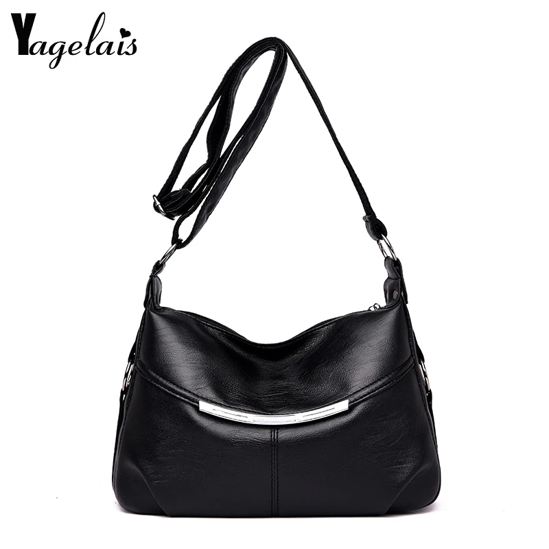 High Quality Puers Leather Female Top-handle Bag Ladies Solid Zipper Shoulder Bag Women Crossbody Messenger Bag Sbolsa Feminina
High Quality Puers Leather Female Top-handle Bag Ladies Solid Zipper Shoulder Bag Women Crossbody Messenger Bag Sbolsa Feminina