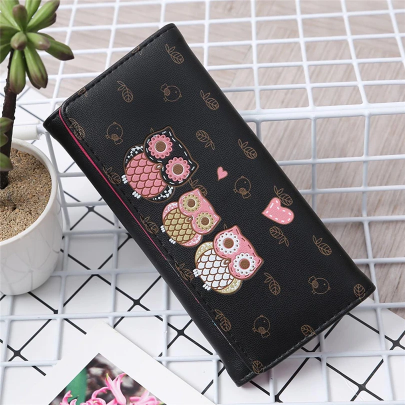 AOTIAN Women Simple Retro Owl Printing Long Wallet Coin Purse Card Holders Handbag Women Leather Clutch Bags A30
AOTIAN Women Simple Retro Owl Printing Long Wallet Coin Purse Card Holders Handbag Women Leather Clutch Bags A30