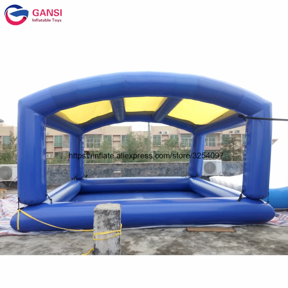 0.9Mm Pvc Kids Playing Swimming Pool Tent,Commercial Grade 5*5*0.65M Inflatable Water Pool With Tent
0.9Mm Pvc Kids Playing Swimming Pool Tent,Commercial Grade 5*5*0.65M Inflatable Water Pool With Tent