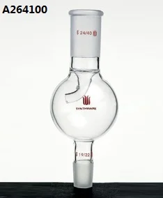 A264100 :synthware, Adapter, Distilling Trap, Upper Joint:24/40, Lower Joint:24/40, Capacity:100ml
A264100 :synthware, Adapter, Distilling Trap, Upper Joint:24/40, Lower Joint:24/40, Capacity:100ml