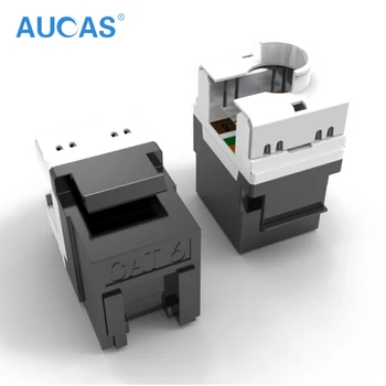 6pcs 24pcs Aucas cat6 Keystone Jack rj45 110 Punch Down Keystone Jack Cat6 Network Ethernet Modular Jack
6pcs 24pcs Aucas cat6 Keystone Jack rj45 110 Punch Down Keystone Jack Cat6 Network Ethernet Modular Jack