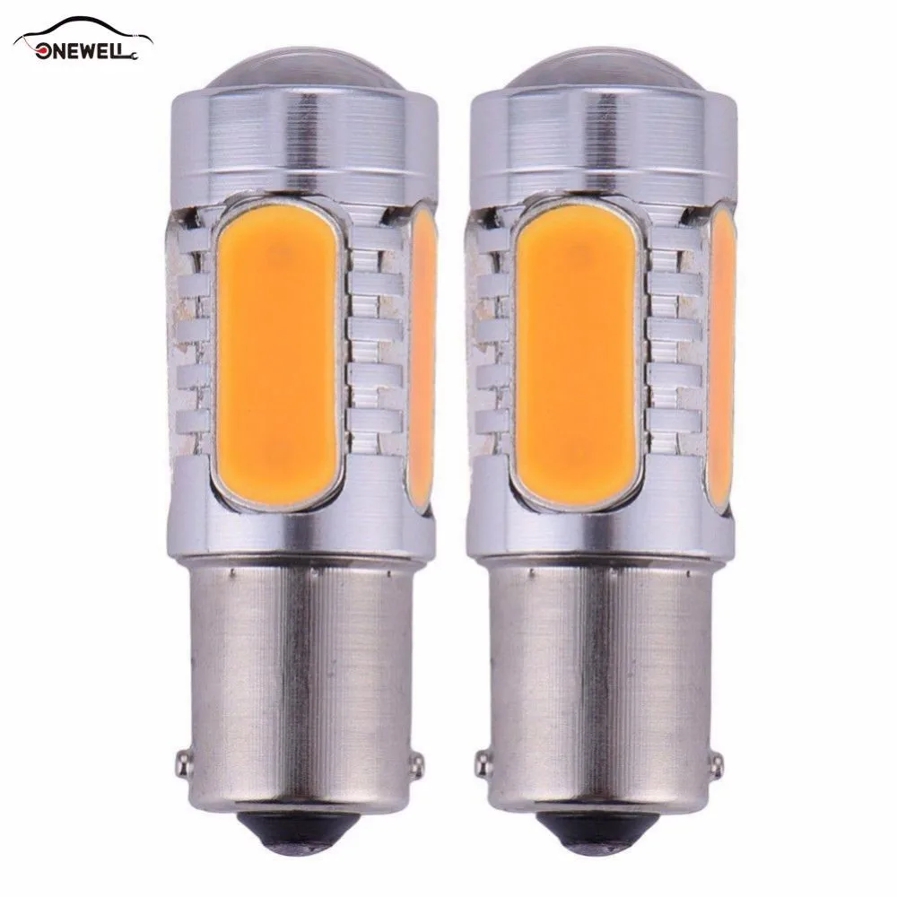 ONEWELL S25 2 7.5W Universal COB LED Bulbs P21W 1156 / BA15S / BAU15S / BAY15S Turn Signal Reversing Light 
ONEWELL S25 2 7.5W Universal COB LED Bulbs P21W 1156 / BA15S / BAU15S / BAY15S Turn Signal Reversing Light
