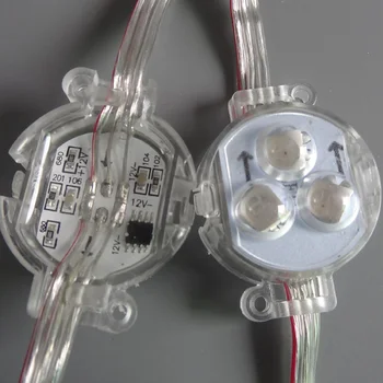 30mm diameter;DC12V;UCS1903 IC;IP68;addressable;0.72W(3LEDs);RGB full color;transparent cover;IP68 rated;with lens
30mm diameter;DC12V;UCS1903 IC;IP68;addressable;0.72W(3LEDs);RGB full color;transparent cover;IP68 rated;with lens