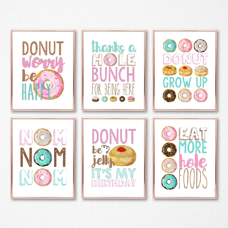 Donut Word Art Bundle Party Canvas Painting Prints First Birthday Celebration Doughnut Event Decoration Baby Shower Sign Decor
Donut Word Art Bundle Party Canvas Painting Prints First Birthday Celebration Doughnut Event Decoration Baby Shower Sign Decor