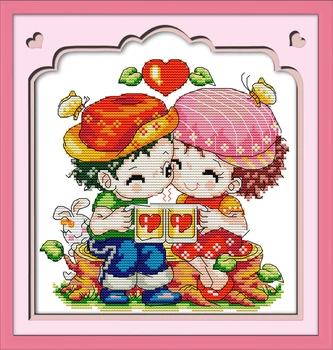 Warm your heart Cross Stitch Kits Embroidery Needlework Kit Beginner Printed Canvas DMC Counted printed Cross-stitch set
Warm your heart Cross Stitch Kits Embroidery Needlework Kit Beginner Printed Canvas DMC Counted printed Cross-stitch set