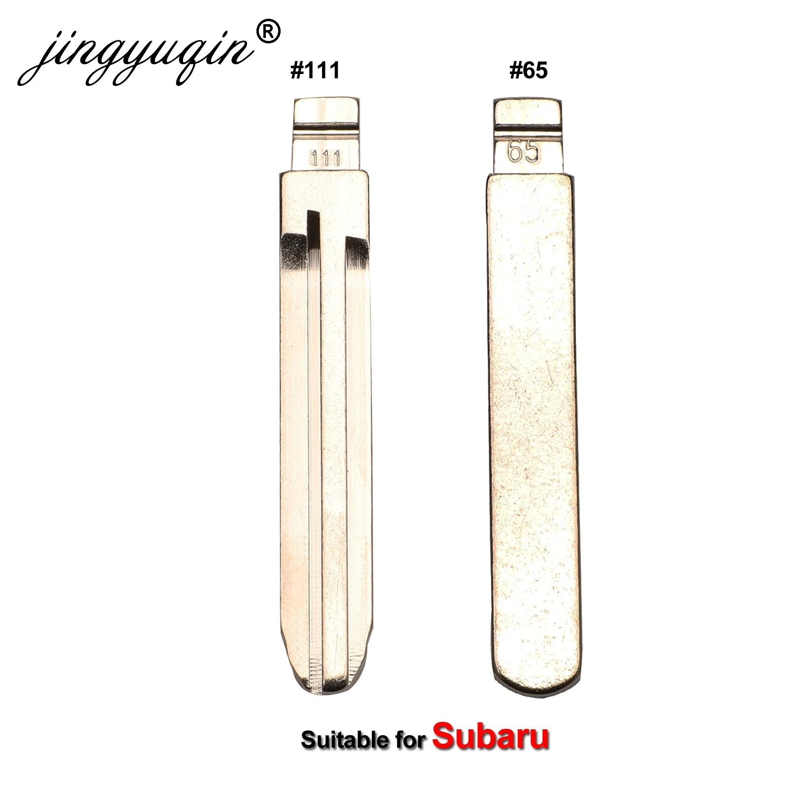 Jingyuqin Universal No. 111 Flip Uncut Metal NO. 65 #111 Blank Car Key Blank Key Blade For Subaru XV Legacy Forester B110 Keyway
Jingyuqin Universal No. 111 Flip Uncut Metal NO. 65 #111 Blank Car Key Blank Key Blade For Subaru XV Legacy Forester B110 Keyway