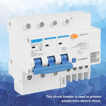 elektrikli supurge DZ47LE-32 3P+N C32 RCCB Residual Current Circuit Breaker 230V 32A 30mA New voltage relay
elektrikli supurge DZ47LE-32 3P+N C32 RCCB Residual Current Circuit Breaker 230V 32A 30mA New voltage relay
