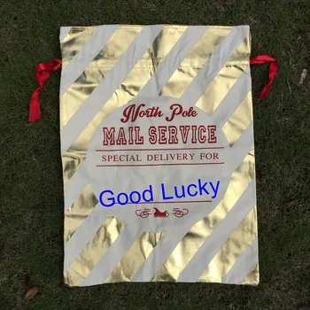 30pcs/lot 2018 best selling New design Christmas gold santa sack new christmas gifts drawstring party gift bag
30pcs/lot 2018 best selling New design Christmas gold santa sack new christmas gifts drawstring party gift bag