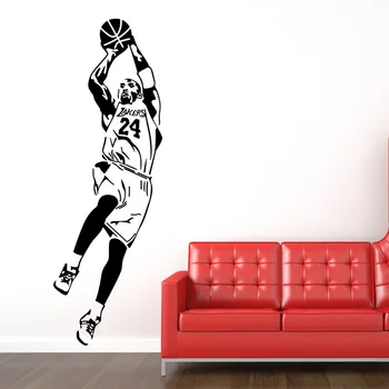 Kobe Bryant fadeaway jumper vinyl wall decal kids room decor boys rooms diy wallpaper removable wall stickers
Kobe Bryant fadeaway jumper vinyl wall decal kids room decor boys rooms diy wallpaper removable wall stickers