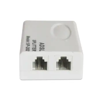 ADSL Network Cable Connector RJ45 Network Cable Lightning protect Butt Extender Splitter ADSL Voice Splitter 1/2 Phone No Noise
ADSL Network Cable Connector RJ45 Network Cable Lightning protect Butt Extender Splitter ADSL Voice Splitter 1/2 Phone No Noise