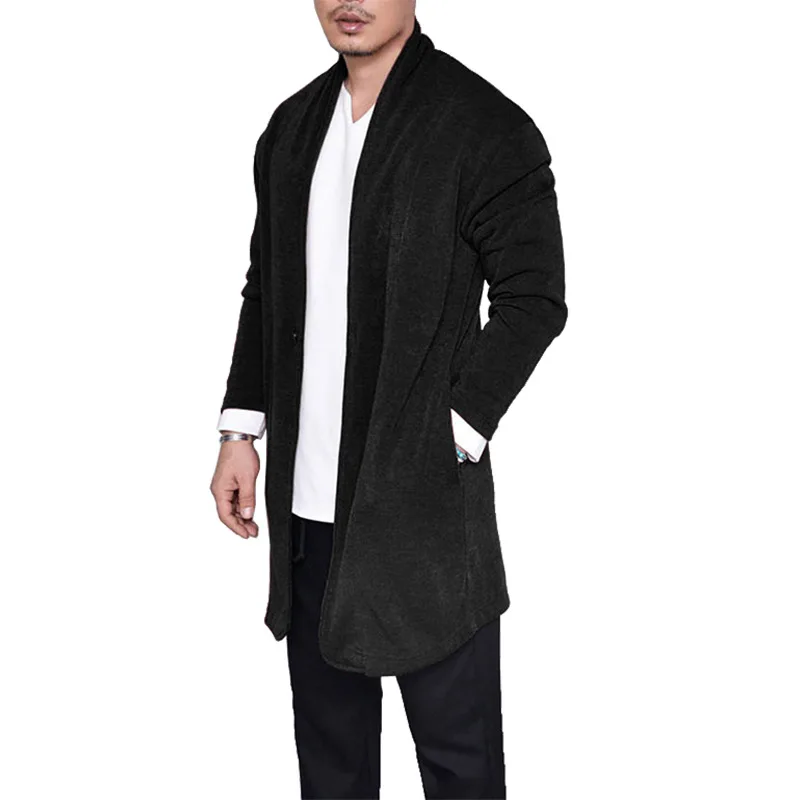 2018 Business Knitted Cardigan Long Sleeve Knitted Autumn Coats Men Hip Hop Streetwear Casual High Quality Male Sweater Coat New
2018 Business Knitted Cardigan Long Sleeve Knitted Autumn Coats Men Hip Hop Streetwear Casual High Quality Male Sweater Coat New