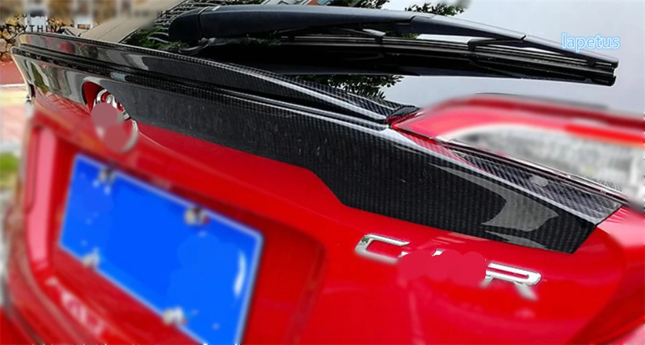 Lapetus Tail Trunk Rear Spoiler Wing Decoration Plate Cover Trim Protection Kit 1 Pcs ABS Fit For Toyota C-HR CHR 2016 - 2020
Lapetus Tail Trunk Rear Spoiler Wing Decoration Plate Cover Trim Protection Kit 1 Pcs ABS Fit For Toyota C-HR CHR 2016 - 2020