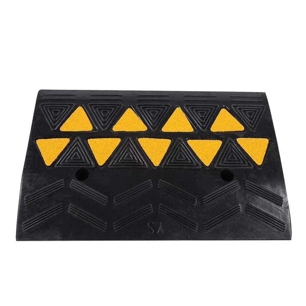 Wheel Assist Ramp DJSMxpd Heavy Duty Rubber Curb Ramps Kerb Ramps Wheelchair Threshold Ramp L100W22H5cm