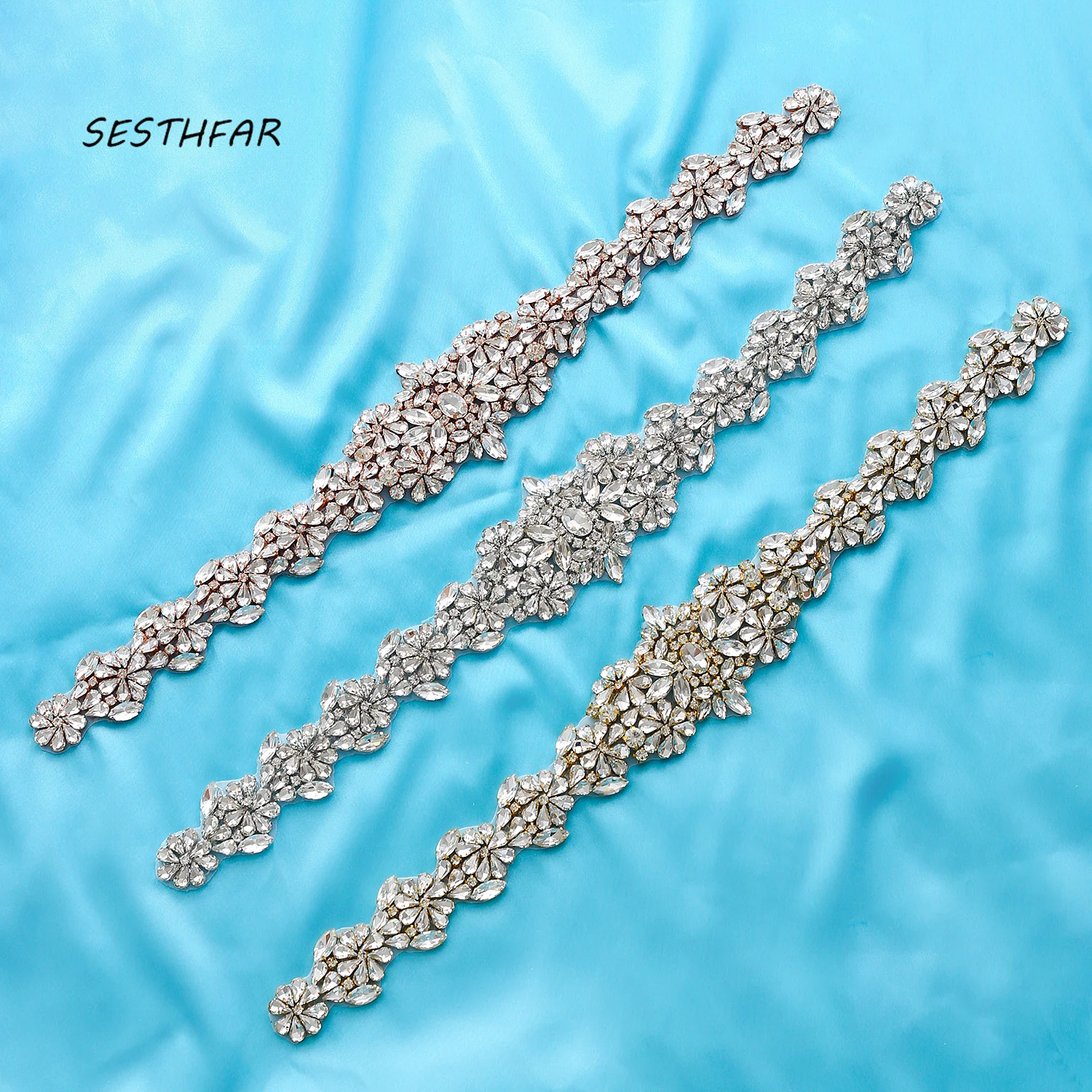 Handmade Bridal Sash Crystal Rhinestone With Pearls Trim For Wedding Dress Belt Crystal Rhinestone Accessory F168
Handmade Bridal Sash Crystal Rhinestone With Pearls Trim For Wedding Dress Belt Crystal Rhinestone Accessory F168
