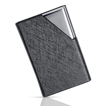 Business Card Holders Stainless Steel And PU Leather Credit Card ID Card Name Card Organize Case For Men And Women-Black
Business Card Holders Stainless Steel And PU Leather Credit Card ID Card Name Card Organize Case For Men And Women-Black