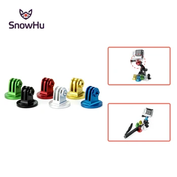 SnowHu for Gopro Accessories CNC Aluminum Alloy Adapter Mount for go pro hero 8 7 6 5 4 3+ for xiaomi for yi 4K for sj4000 GP143
SnowHu for Gopro Accessories CNC Aluminum Alloy Adapter Mount for go pro hero 8 7 6 5 4 3+ for xiaomi for yi 4K for sj4000 GP143