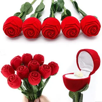 DHL Free Shipping Fashional Romantic Red Rose Engagement Wedding Ring Boxes Earrings Jewelry Gift Box
DHL Free Shipping Fashional Romantic Red Rose Engagement Wedding Ring Boxes Earrings Jewelry Gift Box