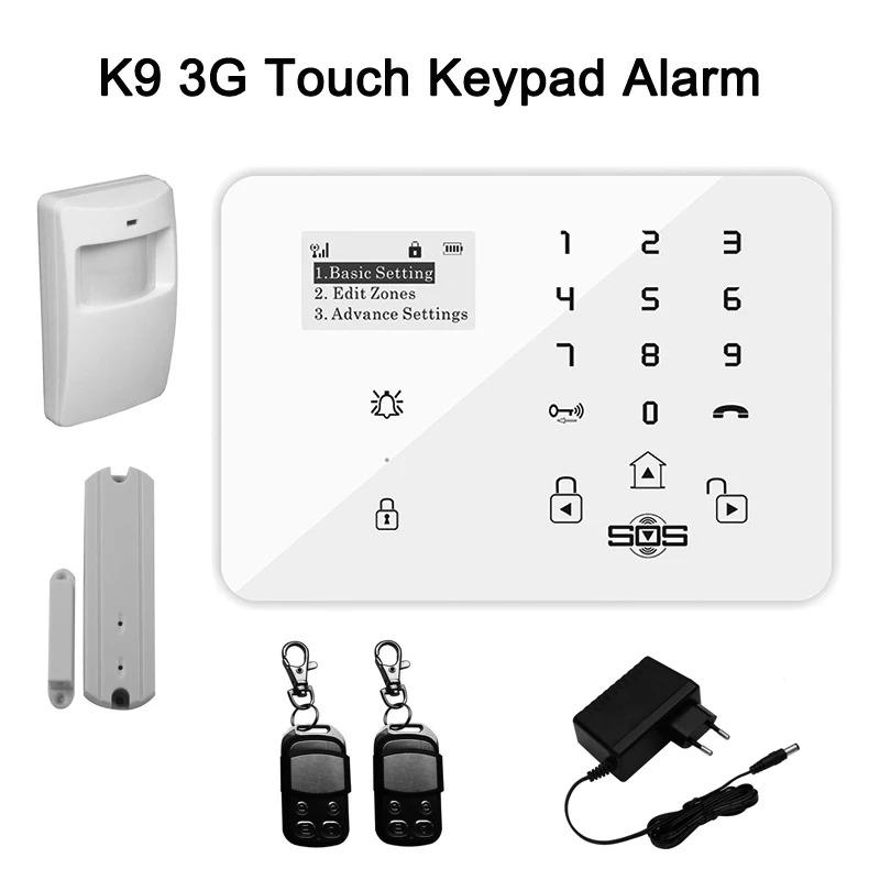 K9 direct factory GSM Alarm System Russian Spanish Touch Keypad 10 Language Wireless Motion Sensor For Elder Door Sensor 433MHz
K9 direct factory GSM Alarm System Russian Spanish Touch Keypad 10 Language Wireless Motion Sensor For Elder Door Sensor 433MHz