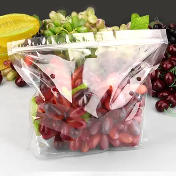 100pcs Transparent fruit grape cherry strawberry packaging bags self sealing ziplock fresh keeping bag
100pcs Transparent fruit grape cherry strawberry packaging bags self sealing ziplock fresh keeping bag