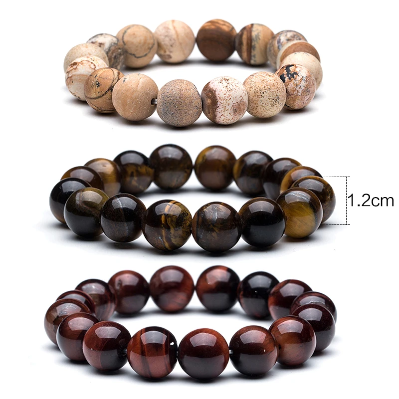 Natural Stone Beads Bracelet Charm 12mm Tiger Eye & Bangle Mew Lava Natural Stone Bracelet for men Beads men's bracelets
Natural Stone Beads Bracelet Charm 12mm Tiger Eye & Bangle Mew Lava Natural Stone Bracelet for men Beads men's bracelets