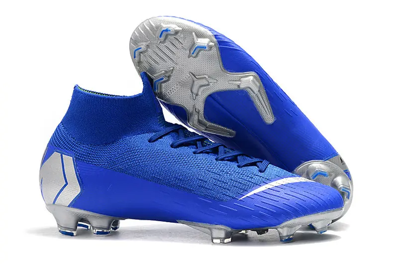 

Shopping Newest 2019 Cheap price ZUSA Superfly VI Elite 360 FG Soccer Shoes Top High Ankle Men Football Boots