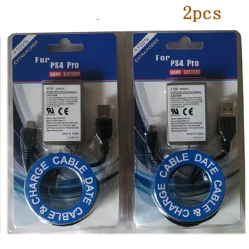 2PCS 2000mAh Rechargeable Battery Pack For Sony Playstation4 PS4 pro/PS4 slim Wireless Controller CUH-ZCT2 or CUH-ZCT2U
2PCS 2000mAh Rechargeable Battery Pack For Sony Playstation4 PS4 pro/PS4 slim Wireless Controller CUH-ZCT2 or CUH-ZCT2U