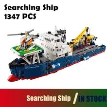 

20034 1347pcs Searching Ship Set building blocks Figure Bricks toy for children Compatible with Lego Genuine Technic 42064