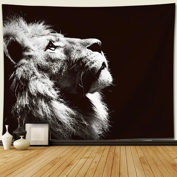 Black white animal lion Tapestry Decor Hippie macrame wall hanging tiger wall tapestry mandala tapestry Home Decorations
Black white animal lion Tapestry Decor Hippie macrame wall hanging tiger wall tapestry mandala tapestry Home Decorations