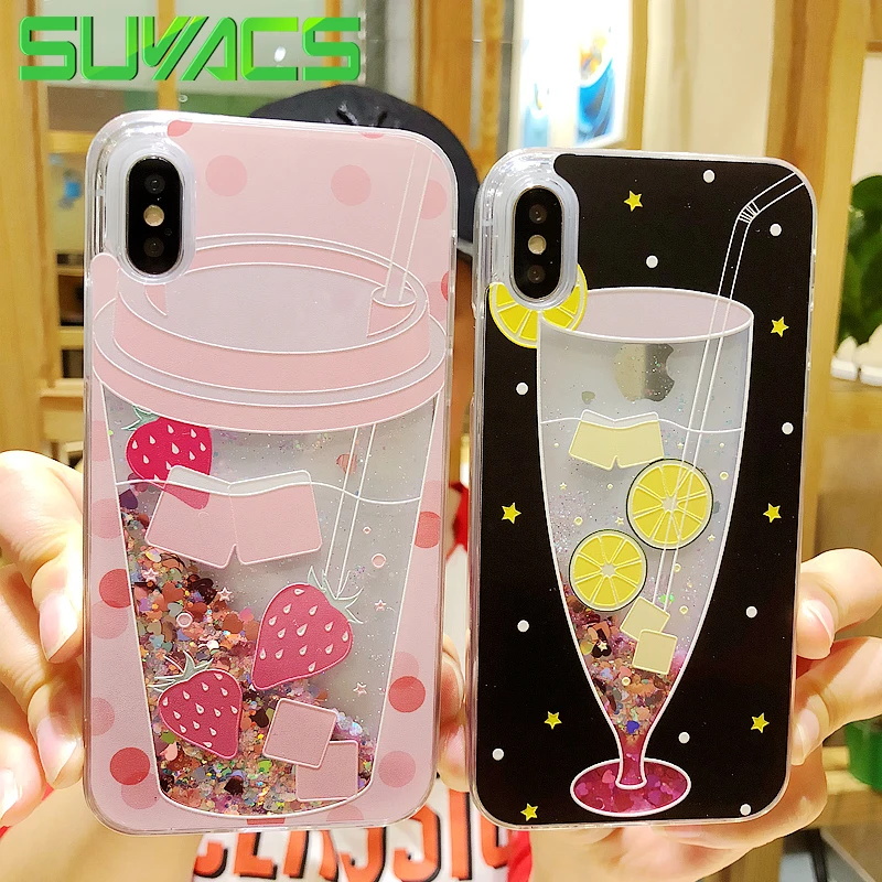 SUYACS Beverage Bottle Strawberry Lemon Ice Phone Case For iPhone 5 5S 6 6S 7 8 Plus X Quicksand TPU+PC Shell Phone Back Cover
SUYACS Beverage Bottle Strawberry Lemon Ice Phone Case For iPhone 5 5S 6 6S 7 8 Plus X Quicksand TPU+PC Shell Phone Back Cover