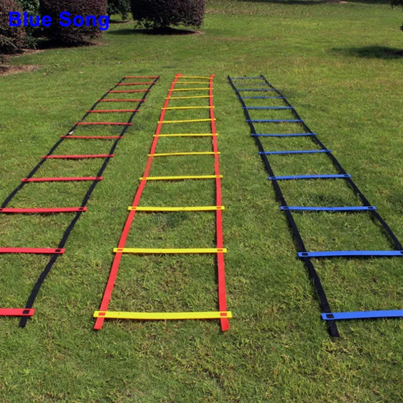 Brand Firm will not break 10 crossbar Width 20.5inch(52cm) length 5M Soccer Agility Ladder for Soccer Speed Training Equipment
Brand Firm will not break 10 crossbar Width 20.5inch(52cm) length 5M Soccer Agility Ladder for Soccer Speed Training Equipment
