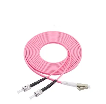 40GB Laser Optimized Multimode Fiber Patch Cable OM4 LC/UPC to ST/UPC optical fiber patch cord 1M 2M 3M 5M 10M
40GB Laser Optimized Multimode Fiber Patch Cable OM4 LC/UPC to ST/UPC optical fiber patch cord 1M 2M 3M 5M 10M