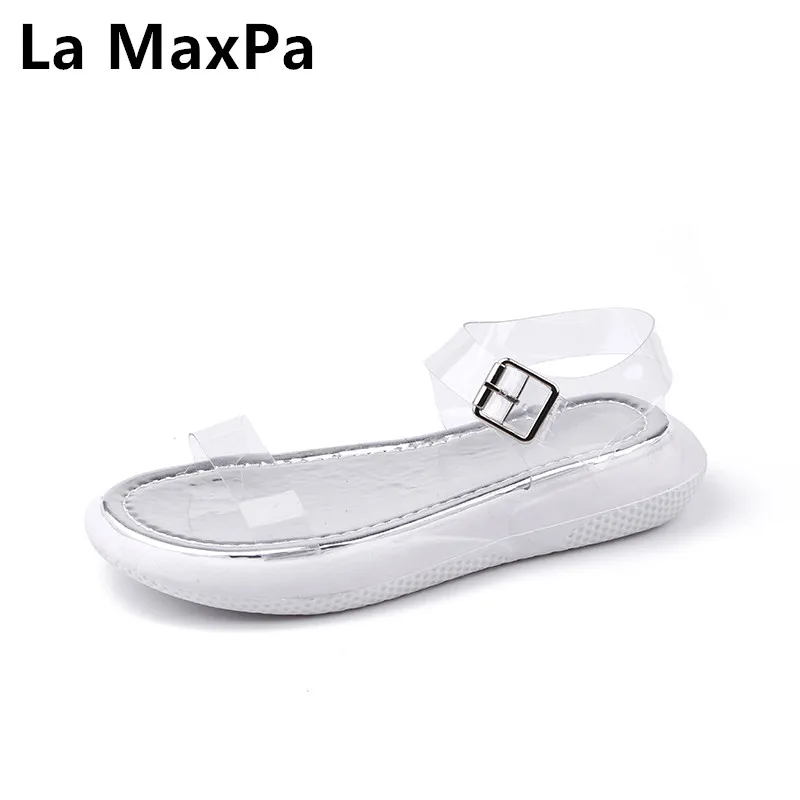 Spring Summer New Women Shoes Fashion Party Open-toed Transparent Roman Buckle Strap Sandals Thick Sole Casual Shoes
Spring Summer New Women Shoes Fashion Party Open-toed Transparent Roman Buckle Strap Sandals Thick Sole Casual Shoes