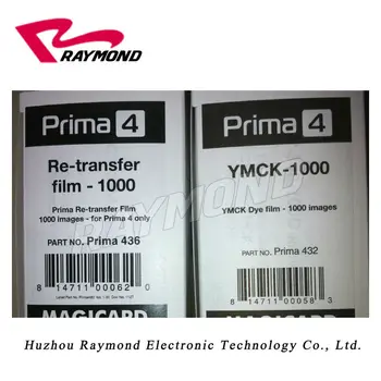 Magicard Prima431 set ( Prima 432 YMCK Color Ribbon and Prima 436 Reverse Transfer Film ) for Prima4 retransfer id card printer
Magicard Prima431 set ( Prima 432 YMCK Color Ribbon and Prima 436 Reverse Transfer Film ) for Prima4 retransfer id card printer
