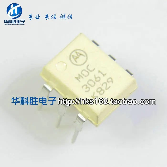 Shipping MOC3061 optical Free isolator three terminal bidirectional thyristor DIP-6
Shipping MOC3061 optical Free isolator three terminal bidirectional thyristor DIP-6